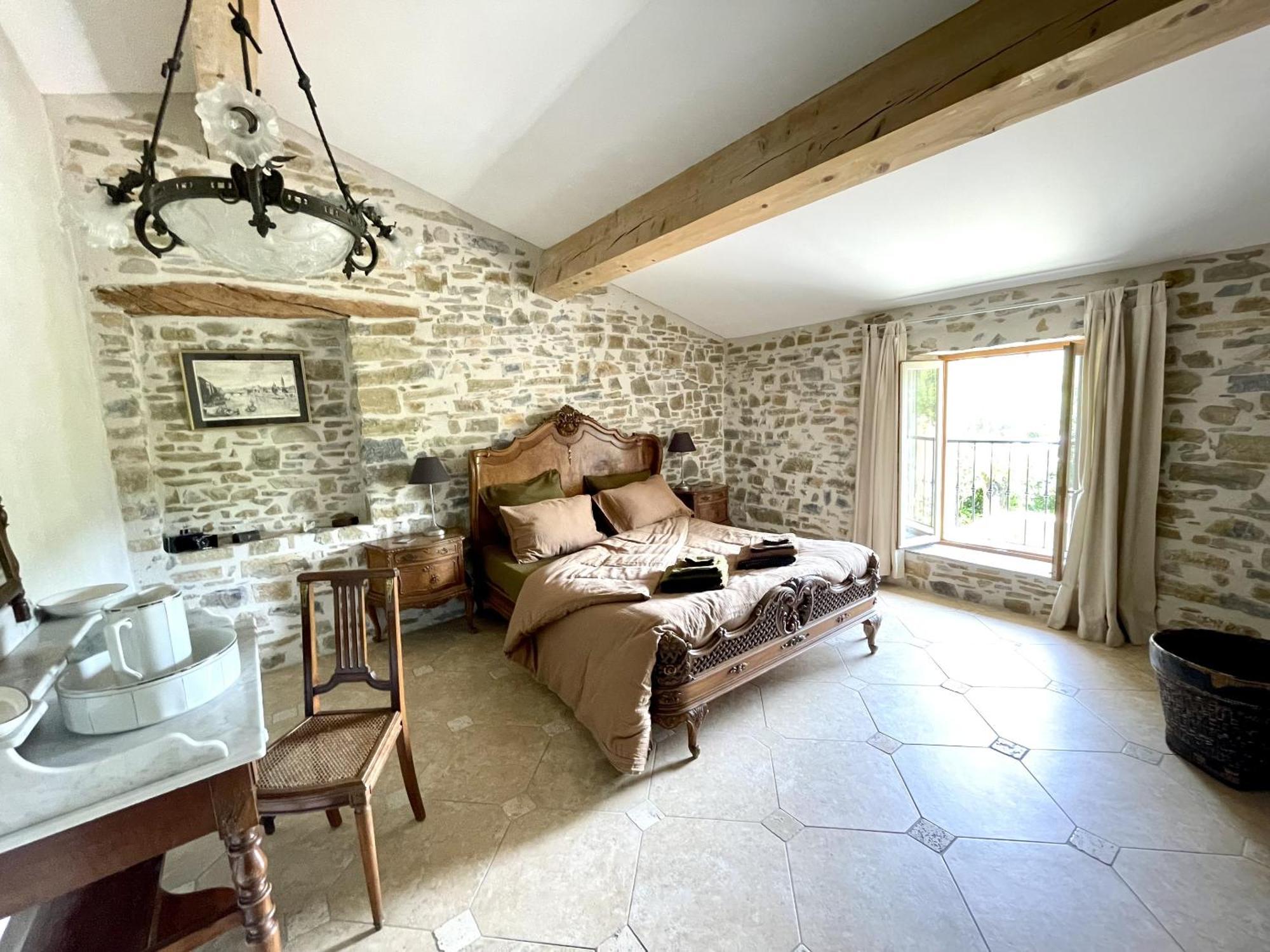 Le Domaine De La Tuilerie - Gite De Charme En Bord De Riviere Avec Piscine Servies-en-Val Rum bild