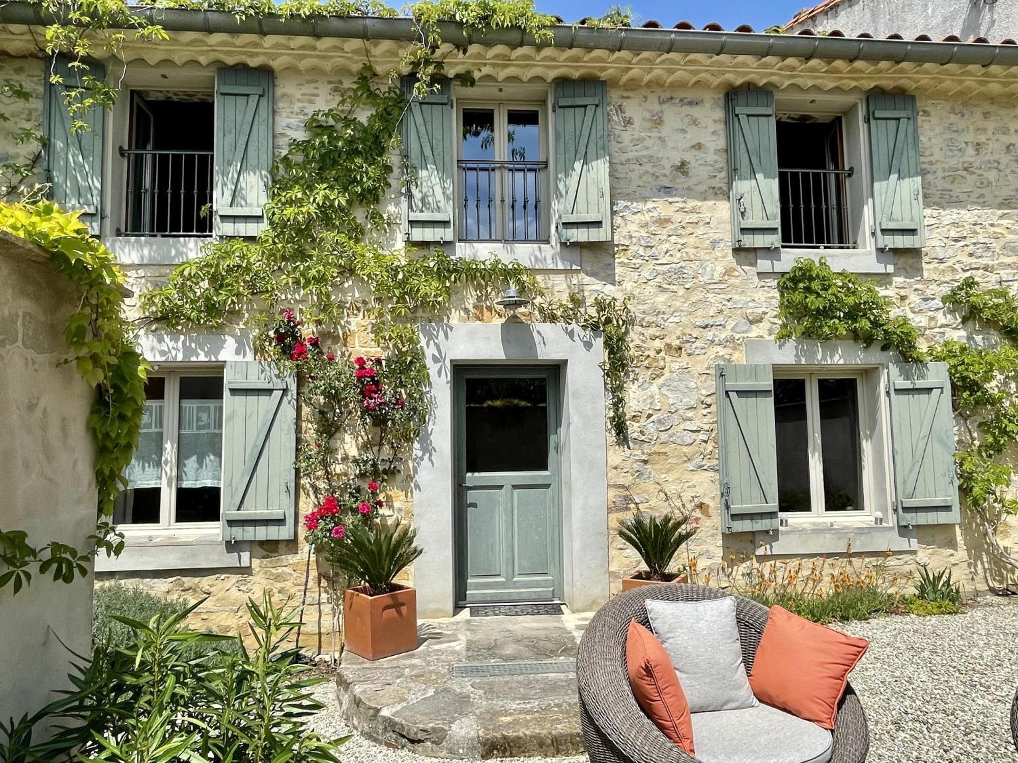 Le Domaine De La Tuilerie - Gite De Charme En Bord De Riviere Avec Piscine Servies-en-Val Rum bild